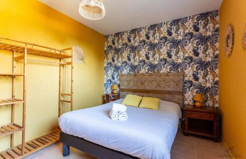 La Terrasse d'Azur - vue mer, jardin & parking - Foto 19