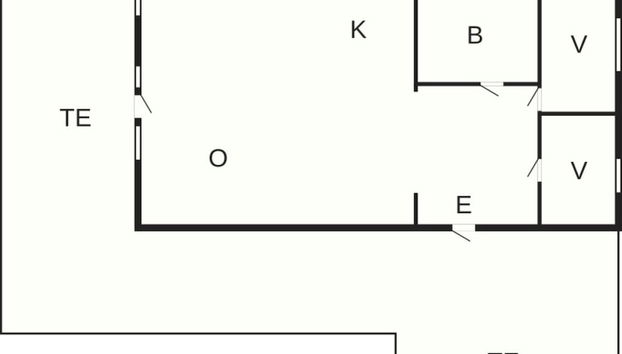 4 Person Holiday Home in Bengtsfors - Foto 2, Grundriss