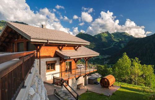 Chalet Familial Le Whymper 5 étoiles SPA Sauna Chatel - Foto 6