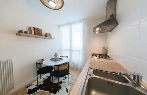 Appartement avec Rétroprojecteur, Babyboot avec belle vue et proche gare - Foto 31