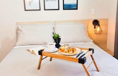 Studio Hortência 130m da praia novo! Com Ar cond - Foto 2