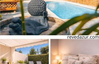 Mazet bord de mer - Plage de la Nartelle - Sainte Maxime - parking - calme & détente - Foto 1