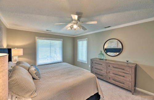 Waterfront Harkers Island Home Sunset View and Dock - Foto 14