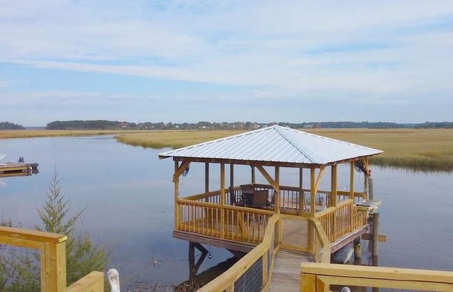 Deep Water Dock and Home on the GA Coast - Foto 69