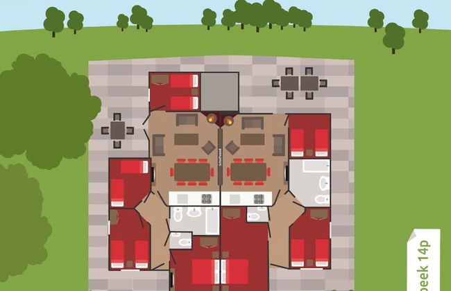 Detached Bungalow with Decorative Fireplace near Veluwe - Foto 12