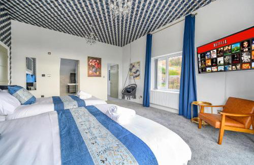 Spacious 6 Bedroom Escape with Hot Tub, Games Room & Karaoke in Yorkshire - Foto 61