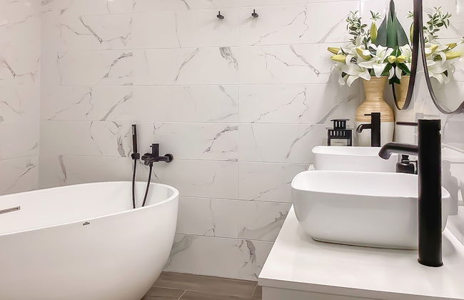 Modern Beautiful Pool And Sea Apt Qawra - Foto 11