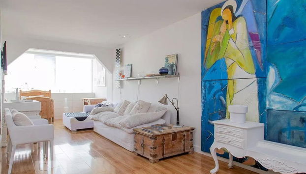 Barra da Tijuca 2 Bedroom Apartment on the Beach - Foto 5, Zona de estar