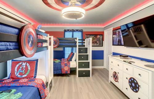 Marvelous Magical House: Amazing Themes and Pool, 5mi Disney - Foto 14