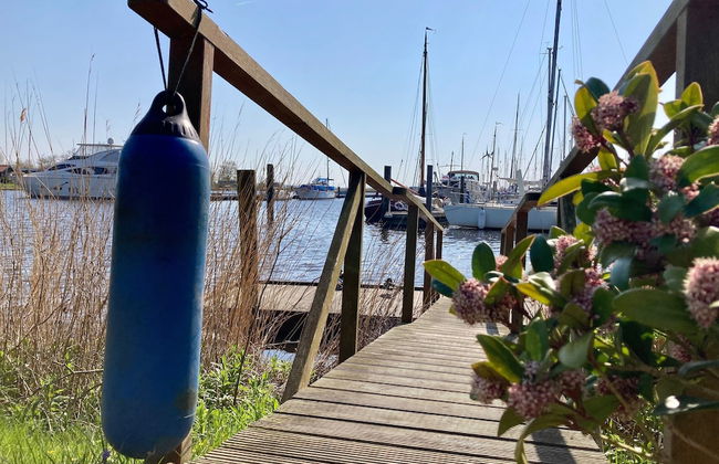 2 Pers - House König Lakeside of the Lauwersmeer With own Fishing Pier Sauna - Foto 14