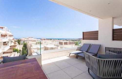 Luxury apartment Vida Feliz with sea view 5 min walk to the beach in Jardinana Lotus La Cala de Mijas, Malaga - Foto 27