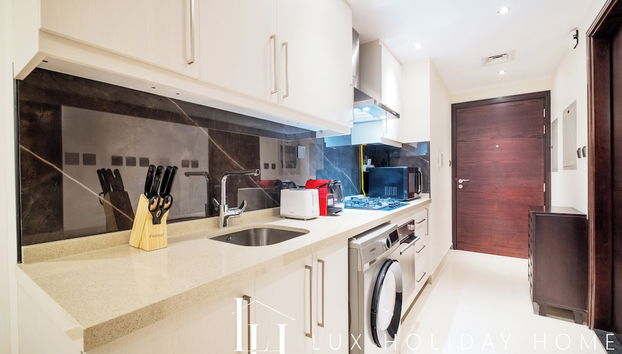 LUX Burj Khalifa view Downtown Studio - Foto 2, Cocina privada