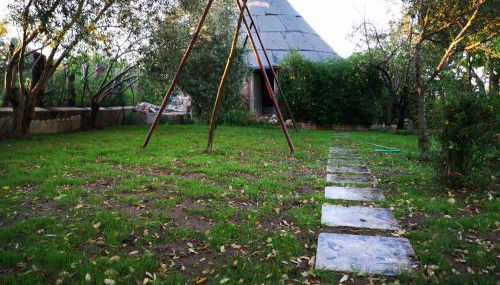 Pinnettu sardo tipica abitazione sarda in ecosistema insetti e animaletti simpatici in condivisione bagno esterno a 10metri Leggere attentamente Prima di prenotare - Foto 2, Garden, Garden view