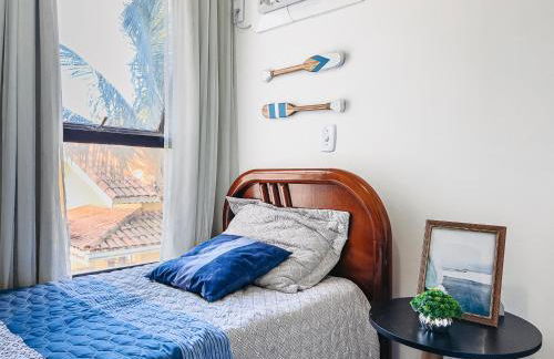 Dois quartos com ar a 190 m de praia Paradisíaca - Foto 22