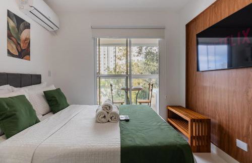 Studio Conforto com Piscina e Ar condicionado - Foto 36