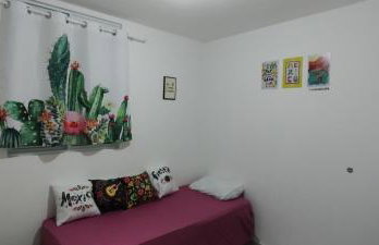 Casa do Léo 1- México e África- Apartamento completo perto das praias do litoral sul , Ar condicionado ,Wi-Fi, garagem, churrasqueira e pet friendly - Foto 11