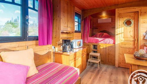 Roulotte climatisée avec piscine et jardin - FR-1-622-54 - Photo 3