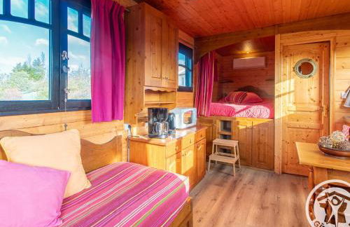 Roulotte climatisée avec piscine et jardin - FR-1-622-54 - Photo 3