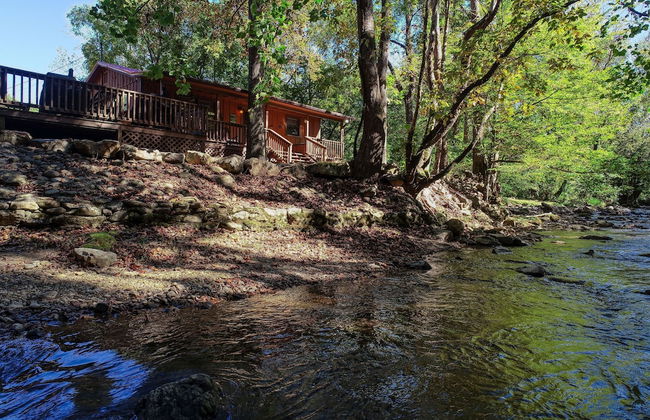 Wandering Creek - 2 Bedrooms, 1 Baths, Sleeps 6 Cabin by RedAwning - Foto 14