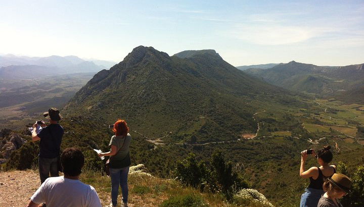 Castello di Peyrepertuse, paese cataro, Trésor Languedoc Tours.