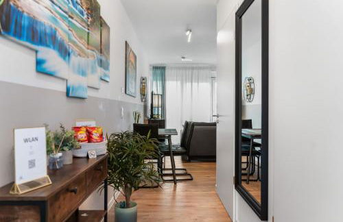 Design Luxus, Vollausstattung, Neubau, 30min Hbf Leipzig 8, Nähe Flughafen, BMW, DHL, Amazon - Foto 16