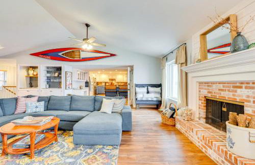 Lakefront Home with Private Dock in Grove - Foto 5