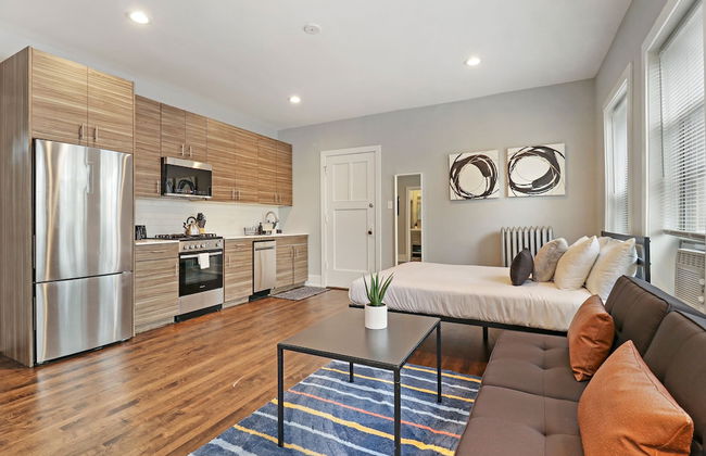 Modern Minimalist Studio Apt in Portage Park - Pensacola 3W - Foto 16