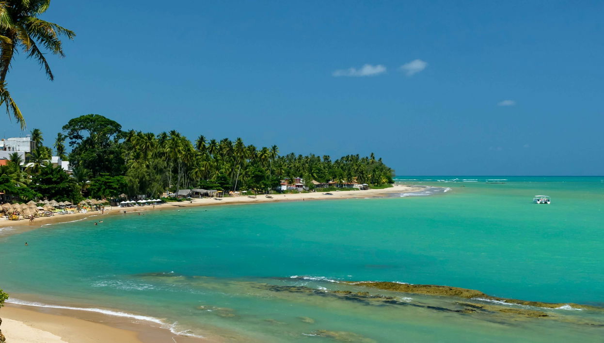 Paseo en barco por las piscinas naturales de Japaratinga