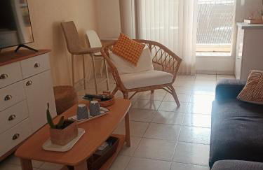 Mauguio-Carnon Appartement, Tout Confort, Clim, Wifi, Balcon, Parking privé couvert, 15 min de la Mer, de Montpellier - Foto 7