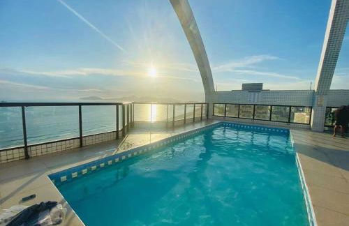 Flat moderno com vista para o mar e varanda! - Foto 20