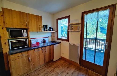 Charmant studio 19m², idéal 3 pers, avec terrasse et parking, proche commerces et navette ski - FR-1-342-307 - Foto 15