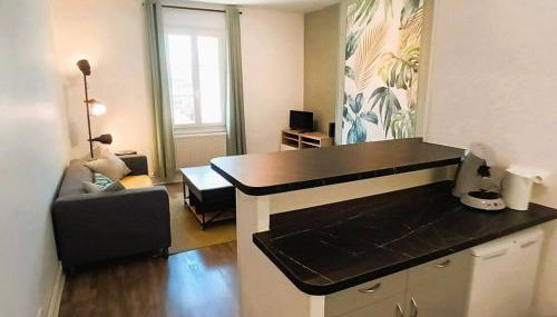 L'Oasis-T2 spacieux-Wifi-TV-Proche Gare - Photo 3