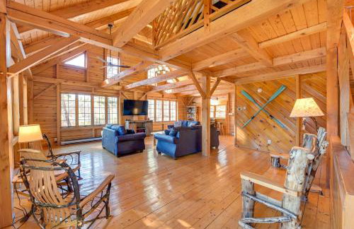 Athol Cabin with Deck and Fire Pit, 10 Mi to Lake - Foto 4