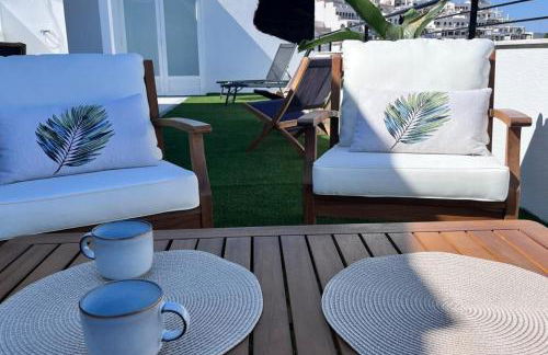 Superb penthouse swimming pools equipped solarium panoramic view - Foto 46