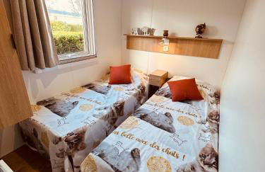 Les Charmettes Mobilhome 2 ch Climatisé - Terrasse Totalement Abritée - Locsweethome - Foto 7