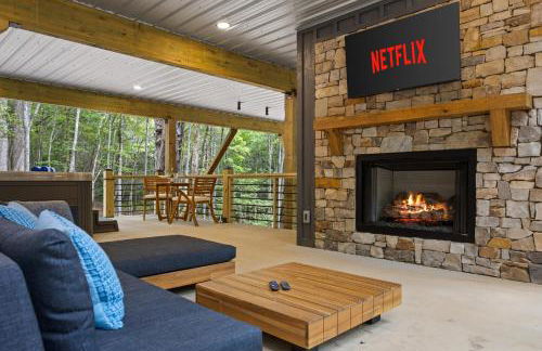 15 min to Town, Creekside, Sauna, Hot Tub, Fire Pit - Foto 29