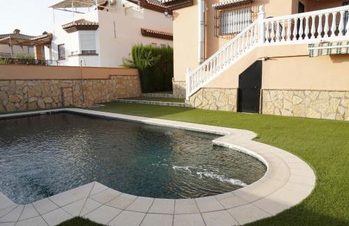 Villa Oropéndola Piscina agua salada, parking, barbacoa pax 14 - Foto 42