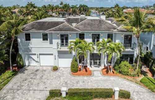 Waterfront Luxury Estate with Private Dock Lighthouse Point - Foto 9