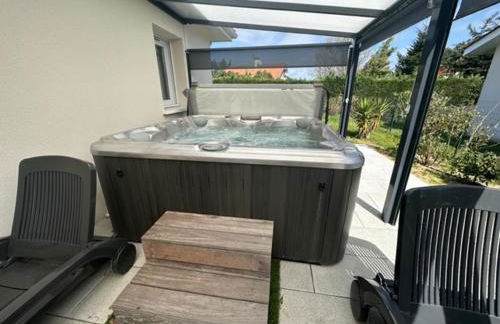 Belle Maison MALOU climatisée calme, piscine, jacuzzi 3km plage Labenne Capbreton - Foto 65