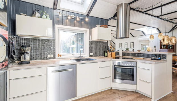 6 Person Holiday Home in Norre Nebel - Foto 5, Cocina privada