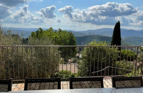 Villa La Baume 10 couchages, piscine, vue mer Le Tignet 06 - Foto 20