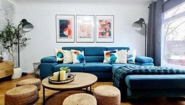 Bright 3BR + Patio - Foto 1