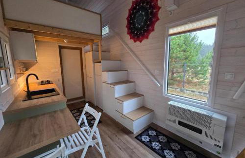 Oaza Święty Spokój - Tiny House z Balią i Jacuzzi przy rzece Narew - Foto 9