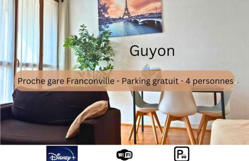 Guyon - Cosy proche gare Parking facile - Balcon #SirDest - Foto 1