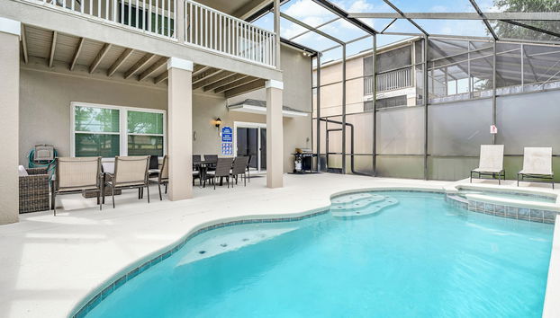 Stunning West Haven Villa with Private Pool Spa and Balcony Near Disney - Foto 2, Imagem principal