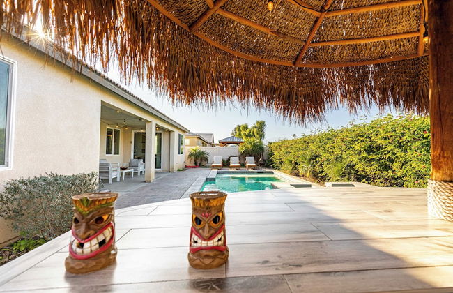 Luxe Indio Stay w/ Pool, Tiki Bar & Fire Pit Near Coachella Longfellow - Foto 30
