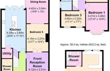 Spacious and Comfy 5 Bed, 2 Bath House with POOL TABLE, near HS2, Solihull, NEC - Foto 53