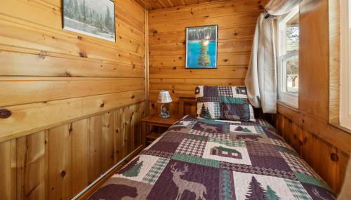 Pine Forest Cabin - Adorable vintage cabin with a cozy wood burning fireplace and foosball table! - Foto 3