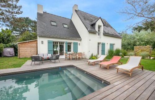 Maison pour 8 - Piscine chauffée - 100m de la plage - Foto 1