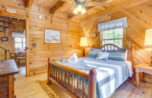 Quaint Dahlonega Cabin with Cavenders Creek Access! - Foto 15